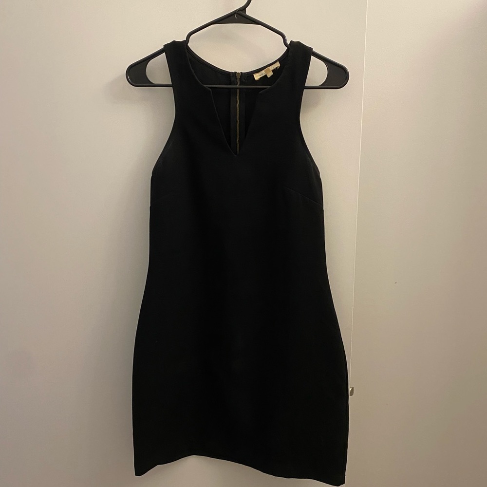 Black vestique dress